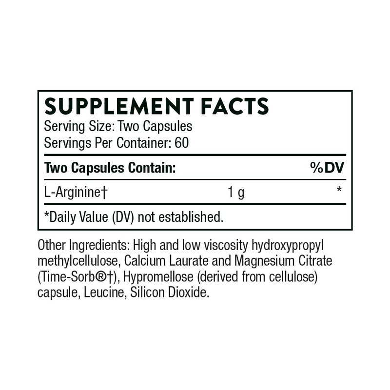 L-Arginine - Sustained Release (formerly Perfusia-SR)